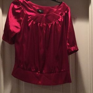 Blouse fascia and black